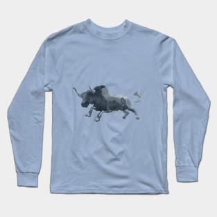 Bull illustration Long Sleeve T-Shirt